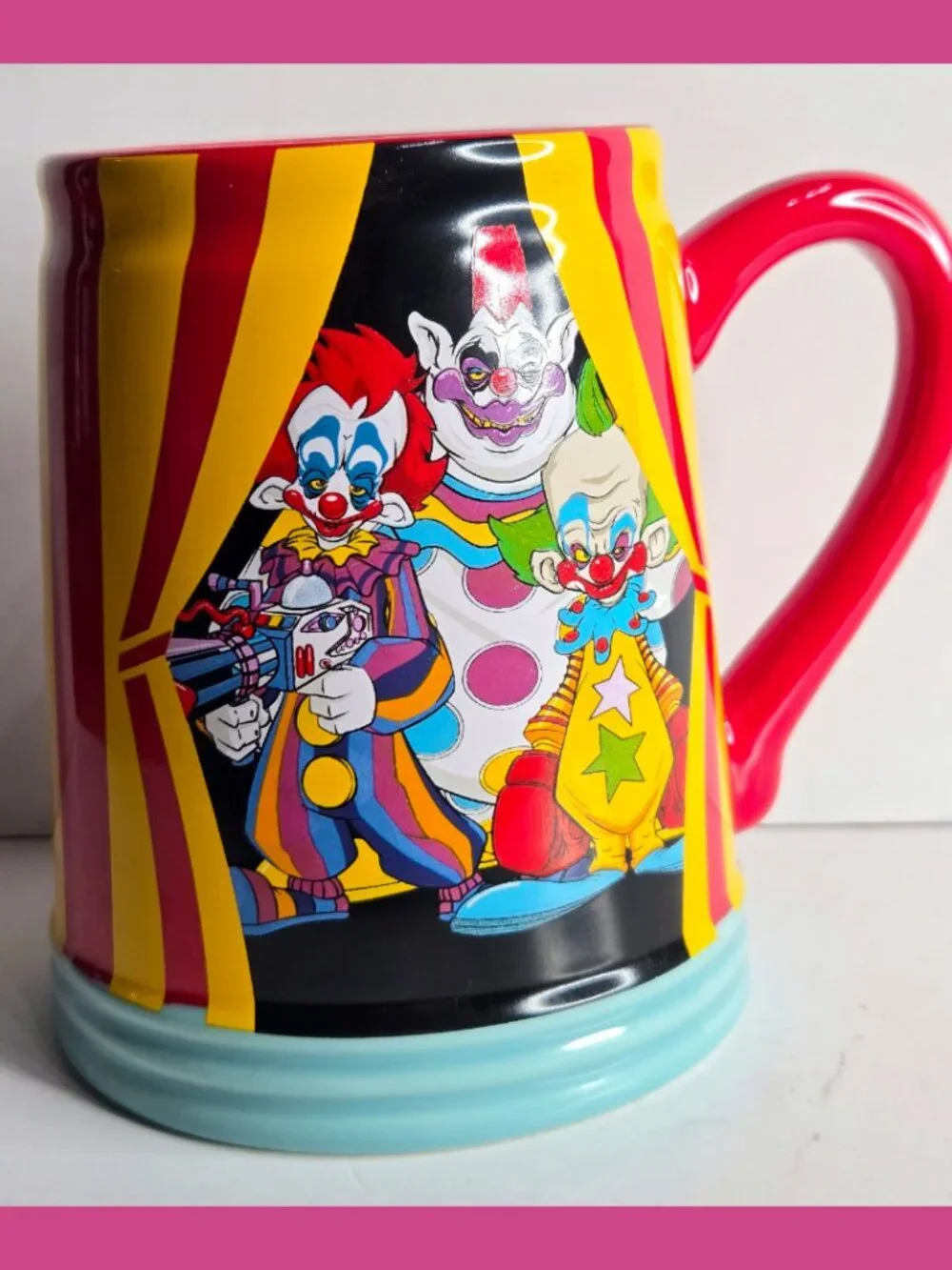 Killer Klowns From Outer Space Mug - Horror Movie - Clowns - 22oz - Spirit Excl